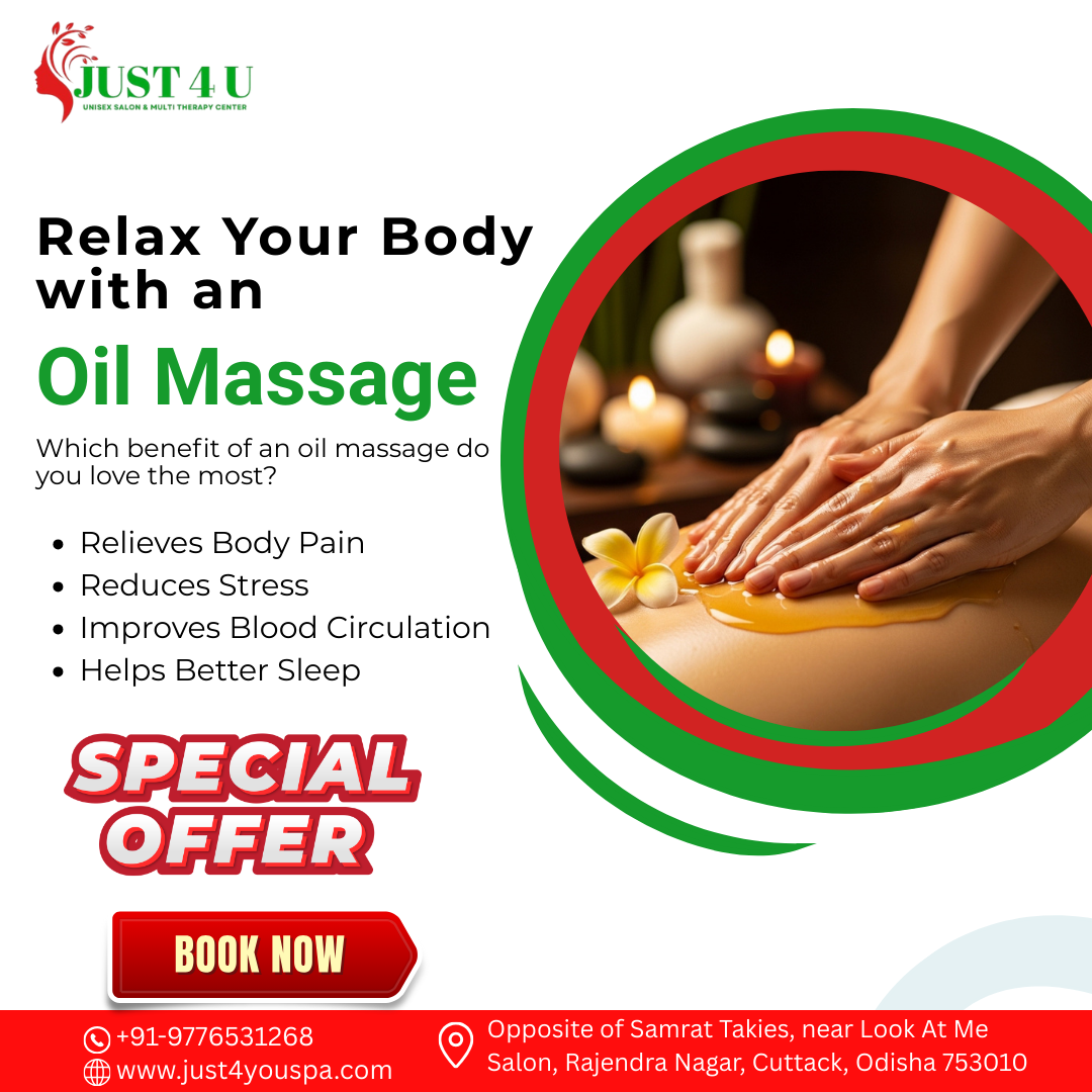 Relax Your Body with an Oil Massage